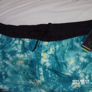 NEW Large Burnside Island Hopper Tie Dye Swim Trunks